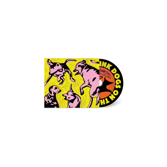 Pink Dogs on the Green Grass