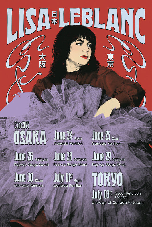 Affiche Lisa au Japon